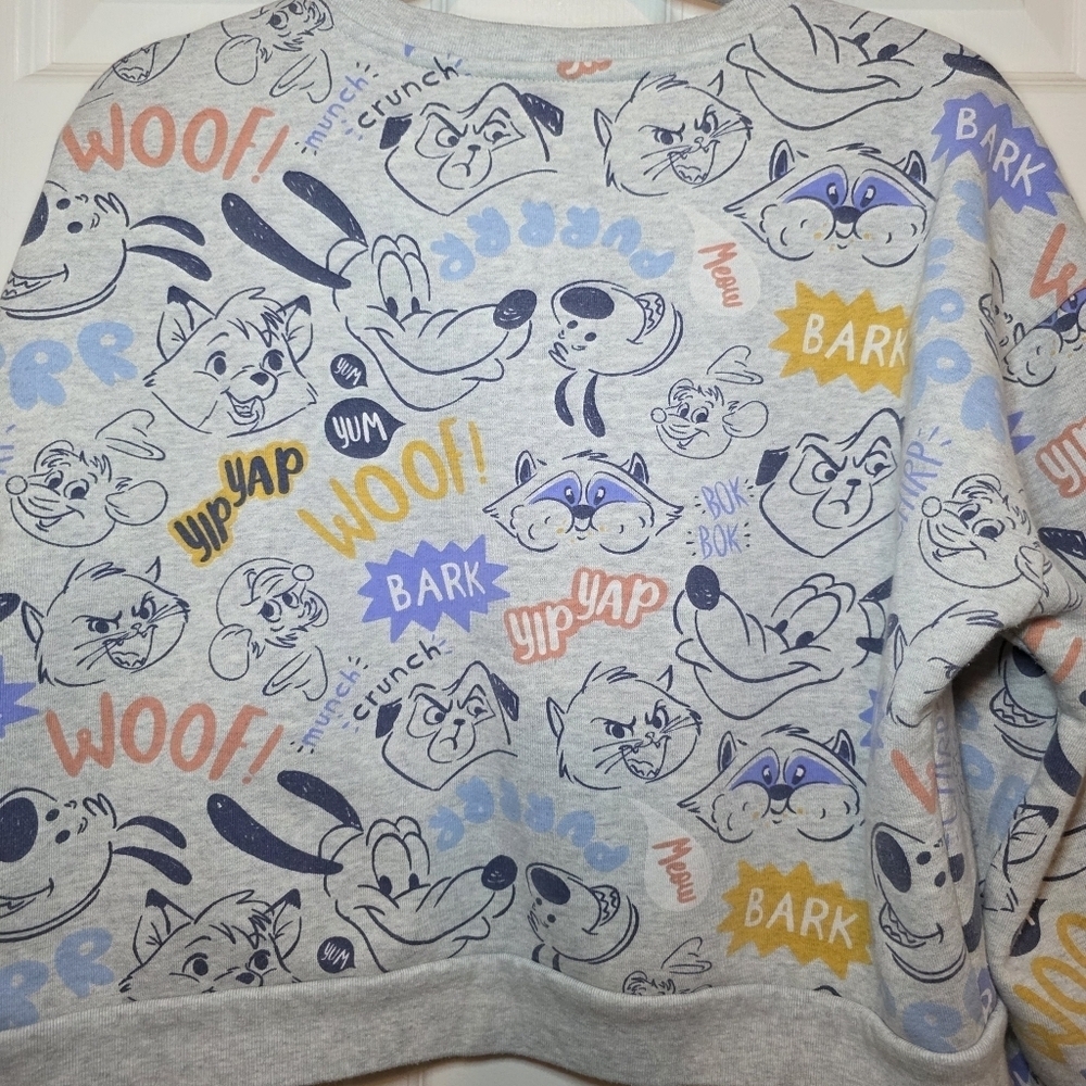 Disney Critters Pullover Sweatshirt Pluto Women S… - image 6